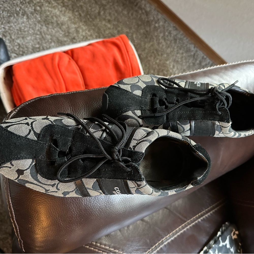 Coach Signature Tennis Shoes